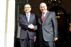Secretary-General Gurría with Premier Li Keqiang, 2015